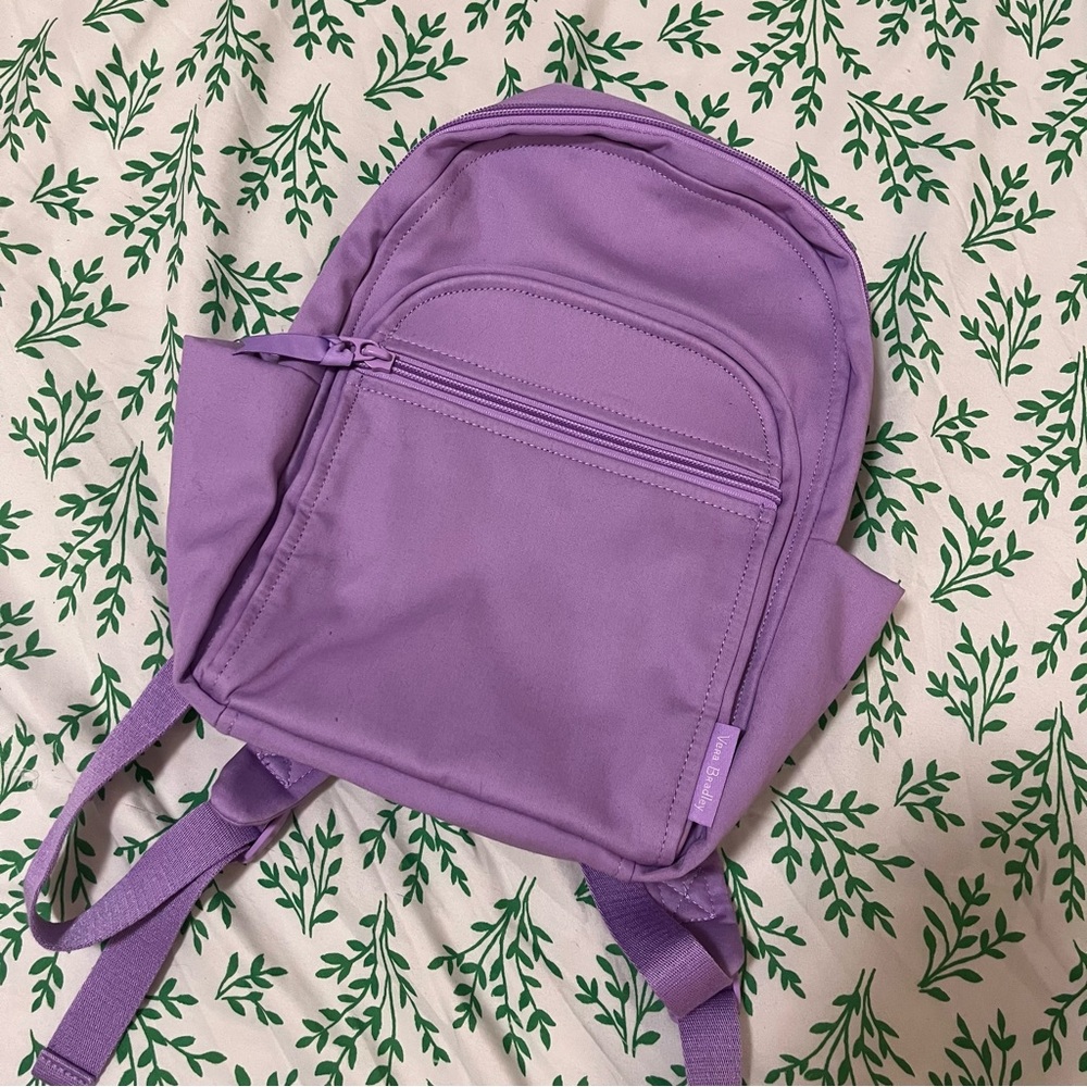Vera Bradley small backpack in Lavender Petal